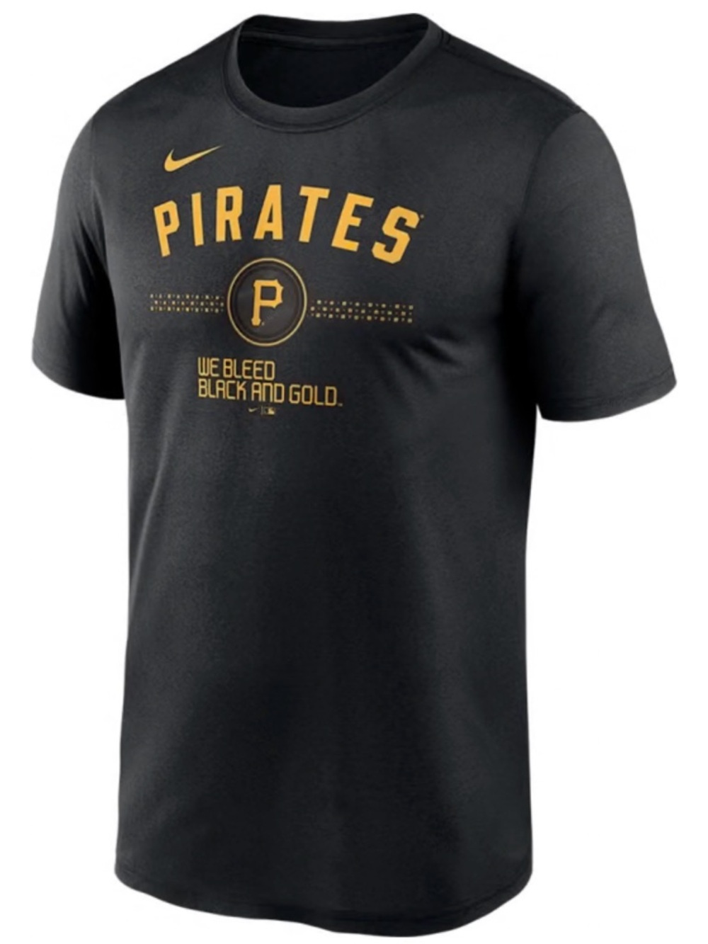 Nike Men’s Pittsburgh Pirates Black City Connect Graphic S/S Tee Size S NWT